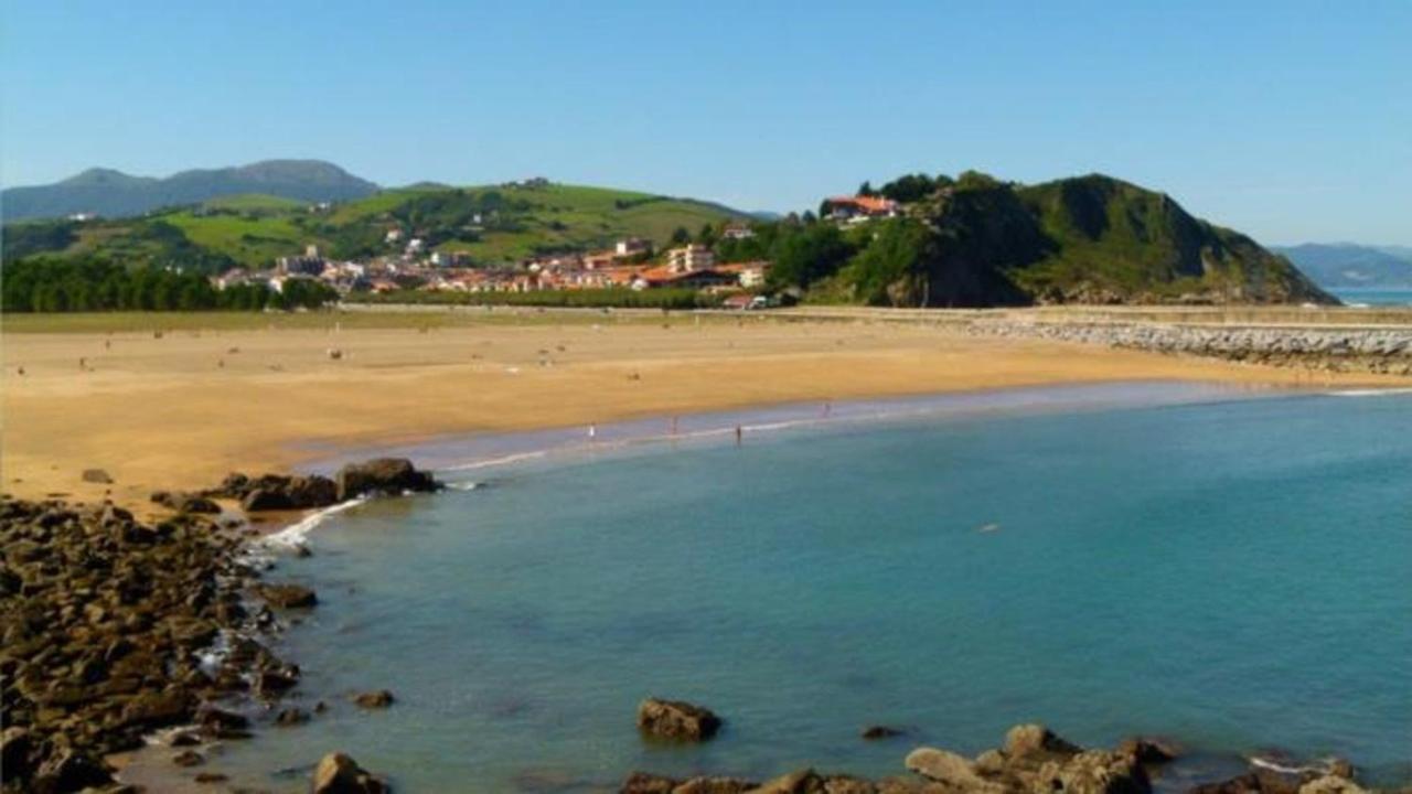 Apartamento Costa II Con Parking Exterior Comunitario Zumaia Zewnętrze zdjęcie